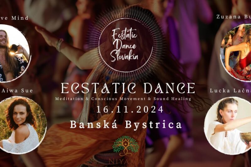 Ecstatic Dance extatický tanec meditácie soundhealing